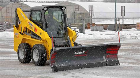 truck plow on skid steer|snowex plows for skid steers.